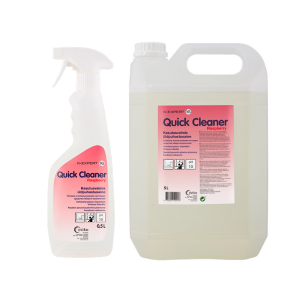 K-Expert 16 Quick Cleaner Raspberry - universalus paviršių ploviklis