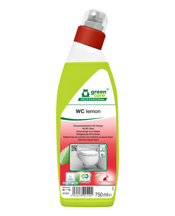 WC Lemon Unitazų valiklisgelis citrinų kvapo