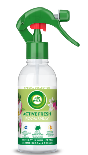 AIR WICK gaiviklis Jazminų žiedų ir frezijų kambario gaiviklis 237 ml