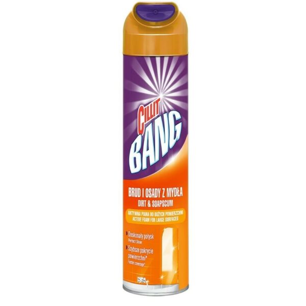Cillit Bang Active Foam Soapscum muilo apnašų valiklis 600ml