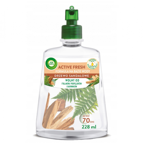 Air Wick Active Fresh Fresh Sandalwood oro gaiviklis užpildas